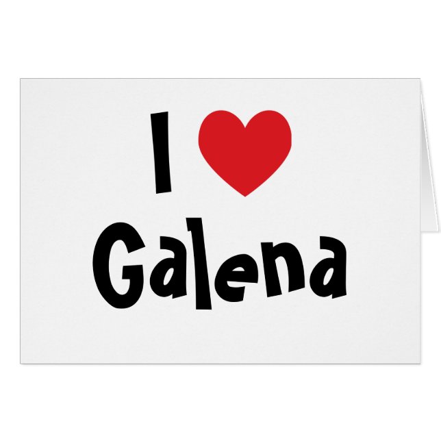 I Love Galena (Devant horizontal)