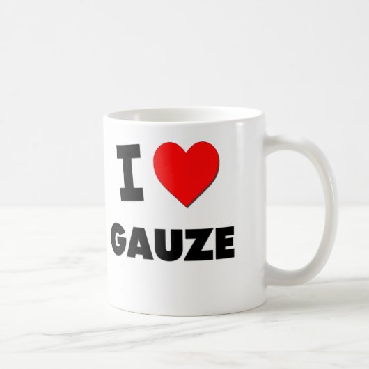 I Love Gauze Koffiemok (Rechts)