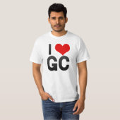 I Love GC T-shirt (Voorkant volledig)