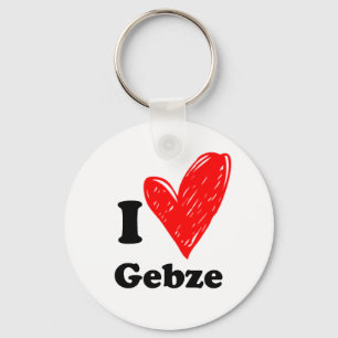 I Love Gebze Sleutelhanger