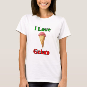 I Love Gelato (Italiaanse ijskap) T-shirt