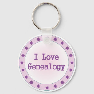 I Love Genealogie Sleutelhanger