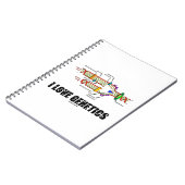I Love Genetics (DNA Replication) Notitieboek (Linkerzijde)