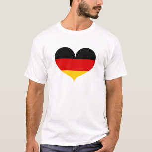 I Love Germany Flag T-shirt