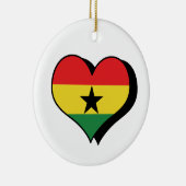I Love Ghana Ornament (Rechts)