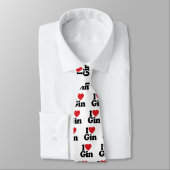 I Love Gin Stropdas (Gebonden)