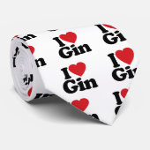 I Love Gin Stropdas (Opgerold)