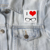 I Love Glasses Button (In situ)