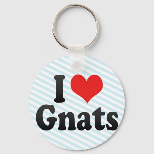 I Love Gnats Sleutelhanger (Voorkant)