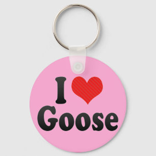 I Love Goose Sleutelhanger