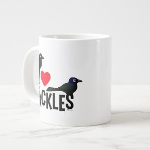 I Love Grackles Extra Grote Mok