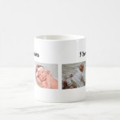 I Love Grand-mère Custom Photo Mug (Centre)