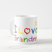 I Love Grandma Koffiemok (Voorkant links)