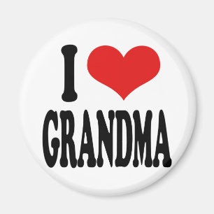 I Love Grandma Magneet