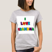 I Love Grandma T-shirts et cadeaux (Devant)