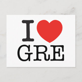 I Love Gre Briefkaart