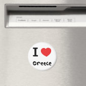 I love greece magnet (In Situ (Lave-vaisselle))