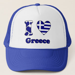 I love Greece Trucker Pet