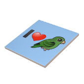 I Love Green Linnies Tegeltje (Zijkant)