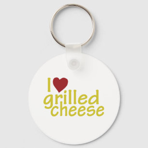 I Love Grilled Cheese Sleutelhanger