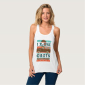 I Love Grits Tanktop (Volledige Voorkant)