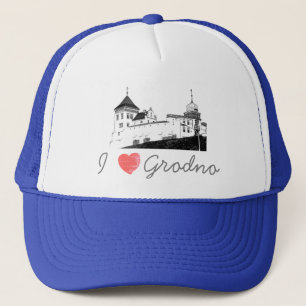 I Love Grodno Belarus Architecture Castle Trucker Pet