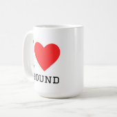 I love ground koffiemok (Voorkant links)