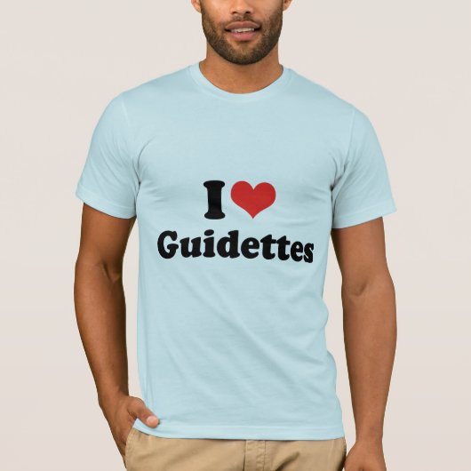 I Love Guidettes T-shirt (Voorkant)