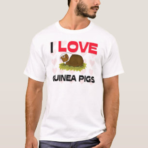 I Love Guinee Pigs T-shirt