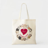 I Love Guinee Pigs Tote Bag (Voorkant)