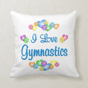I Love Gymnastics Kussen