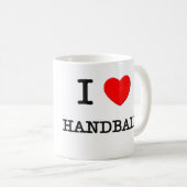 I Love Handball Koffiemok (Voorkant rechts)