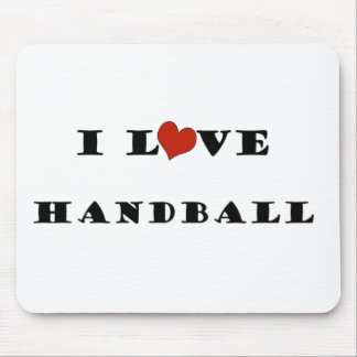 I Love Handball.png Muismat