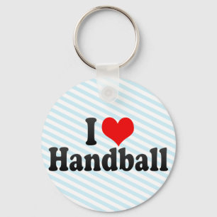 I Love Handball Sleutelhanger