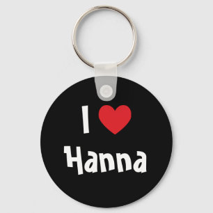 I Love Hanna Sleutelhanger