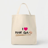 I Love Har Gao (shrimp dumpling) Grocery Tote Bag (Devant)