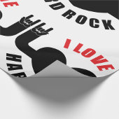 I Love Hard Rock Cadeaupapier