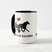 I Love Harness Racing Mok (Voorkant links)