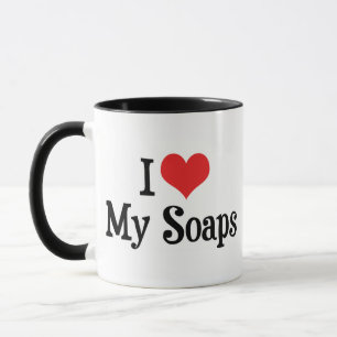 I Love Hart Mijn Soaps - Soap Opera Liefhebber Mok