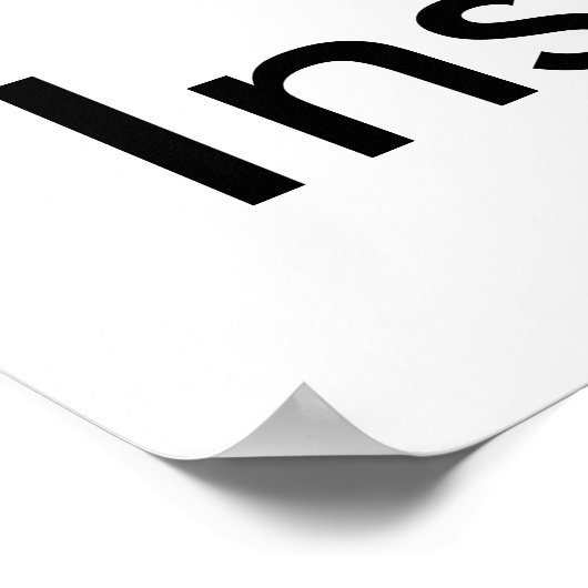 I Love (hart) Poster (Hoek)