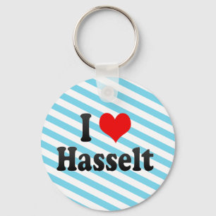 I Love Hasselt, België Sleutelhanger