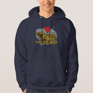 I Love (Heart) Banana Pancake ... Thai Street Food Hoodie