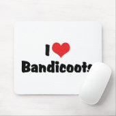 I Love Heart Bandicoots Muismat (Met muis)