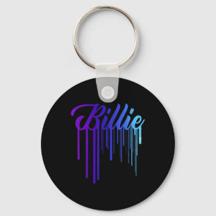 I Love Heart Billie voornaam Gepersonaliseerde Gro Sleutelhanger