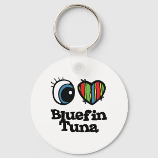 I Love (Heart) Bluefin tuna Sleutelhanger