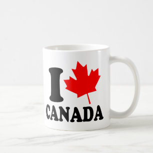 I Love Heart Canada Koffiemok