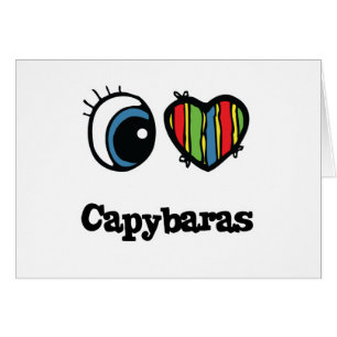 I Love (Heart) Capybaras