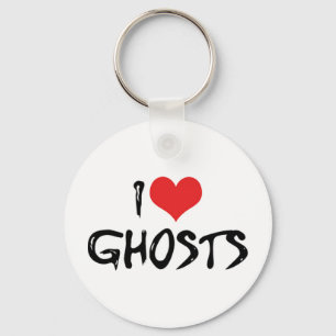 I Love Heart Ghosts - Supernatural Ghost Hunting Sleutelhanger