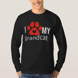 I love Heart Grandcat T-shirt