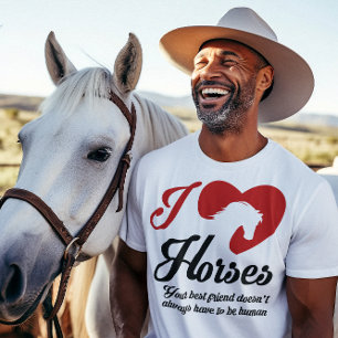 I Love/Heart Horses T-shirt